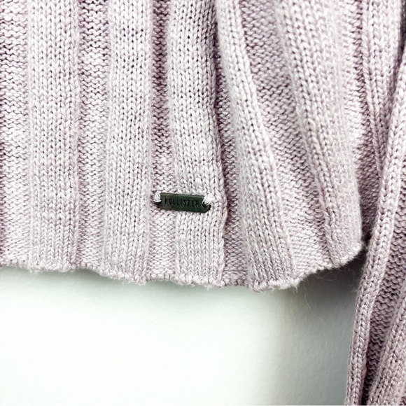 Hollister Long Sleeve Dusty Lavender Top - Picture 2 of 8